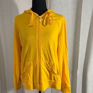 Sofra Bright Yellow Lightweight Women's Hoodie